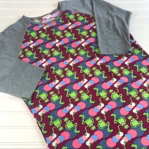 LuLaRoe Disney Randy tee Kermit the Frog